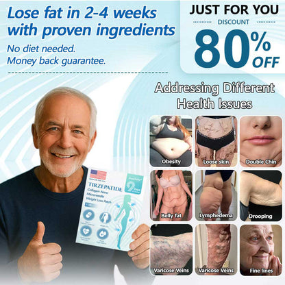 【Last Day Promotion 80% OFF🌟】🎃🎃Peachlife®  𝐓𝐢𝐫𝐳𝐞𝐩𝐚𝐭𝐢𝐝𝐞 & 𝐂𝐨𝐥𝐥𝐚𝐠𝐞𝐧 𝐍𝐚𝐧𝐨 𝐌𝐢𝐜𝐫𝐨𝐧𝐞𝐞𝐝𝐥𝐞 𝐖𝐞𝐢𝐠𝐡𝐭 𝐋𝐨𝐬𝐬 𝐏𝐚𝐭𝐜𝐡丨Targets Obesity, Loose Skin,  Joint Pain, Brain Fog, Low Energy, Body Aches, and More