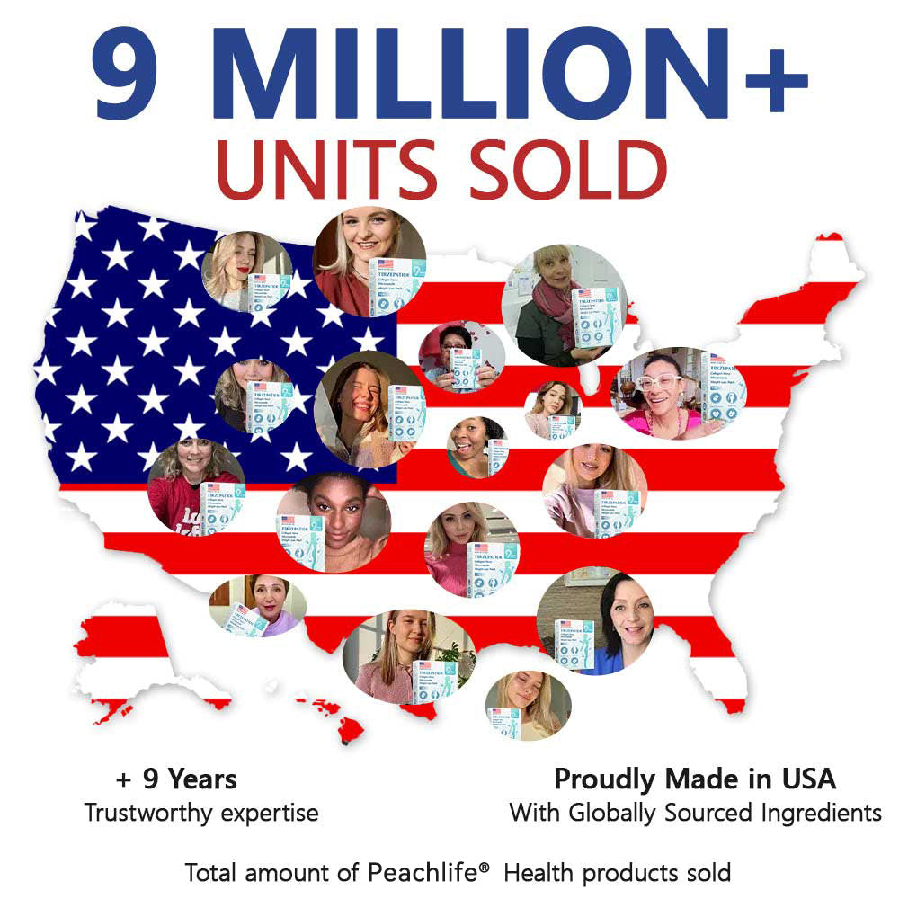 【Last Day Promotion 80% OFF🌟】🎃🎃Peachlife®  𝐓𝐢𝐫𝐳𝐞𝐩𝐚𝐭𝐢𝐝𝐞 & 𝐂𝐨𝐥𝐥𝐚𝐠𝐞𝐧 𝐍𝐚𝐧𝐨 𝐌𝐢𝐜𝐫𝐨𝐧𝐞𝐞𝐝𝐥𝐞 𝐖𝐞𝐢𝐠𝐡𝐭 𝐋𝐨𝐬𝐬 𝐏𝐚𝐭𝐜𝐡丨Targets Obesity, Loose Skin,  Joint Pain, Brain Fog, Low Energy, Body Aches, and More