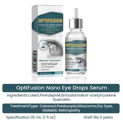 Mayo Clinic recommends👨‍⚕️: OptiFusion Nano Eye Drops Serum