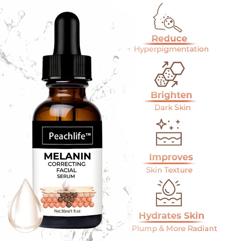 ✨Fast Dark Spot Remover-Peachlife™  Melanin Correcting Facial Serum(🔥Last Day Promotion 60% OFF)