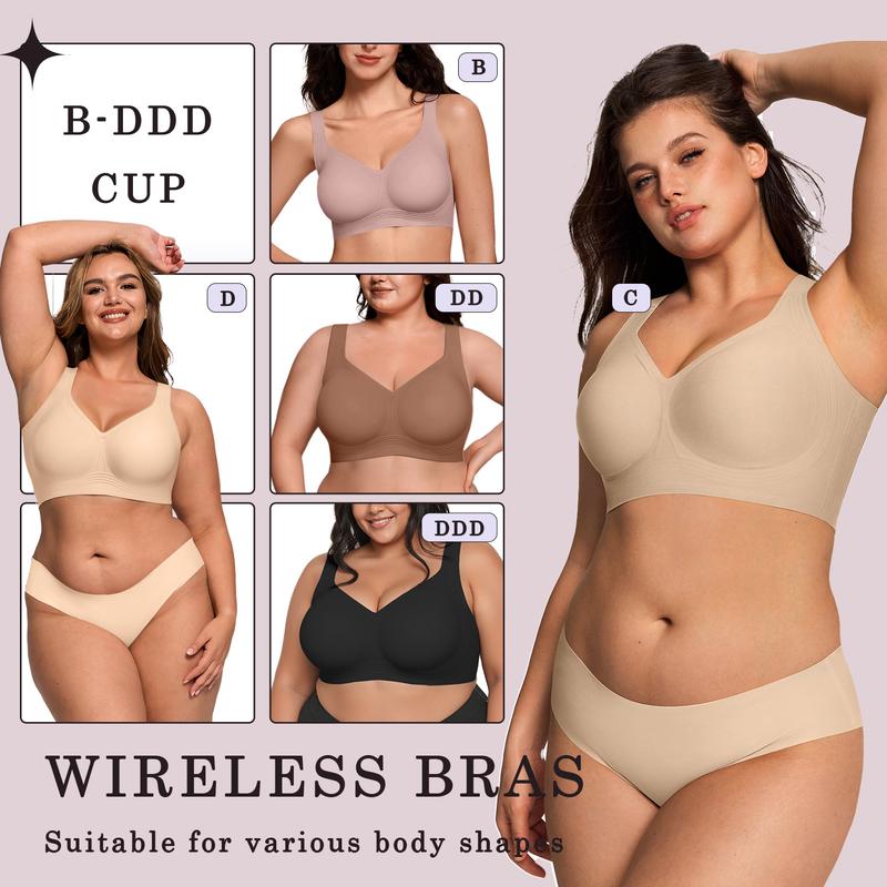 Full coverage wireless bra（Storewide Sale 🎉 Extra Savings on Every Order）