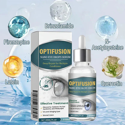 Mayo Clinic recommends👨‍⚕️: OptiFusion Nano Eye Drops Serum