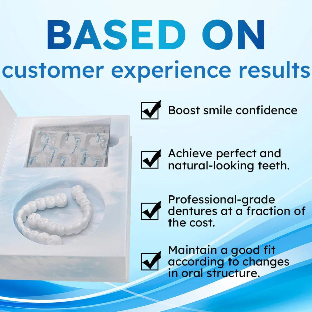 Official Store | Moldable Dentures🧑🏽‍⚕️Obtain American Dental Association (ADA) Certification ✅