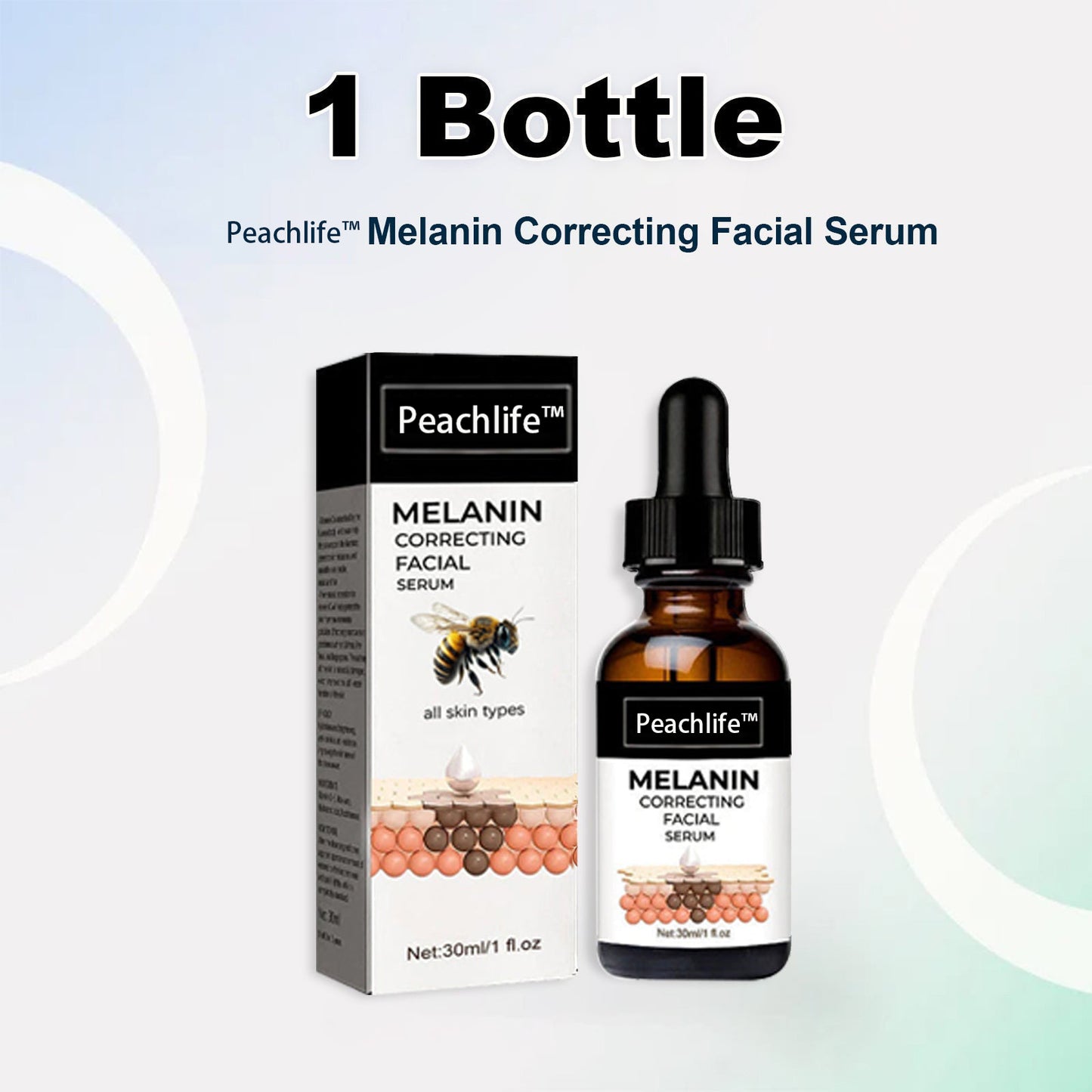 ✨Fast Dark Spot Remover-Peachlife™  Melanin Correcting Facial Serum(🔥Last Day Promotion 60% OFF)