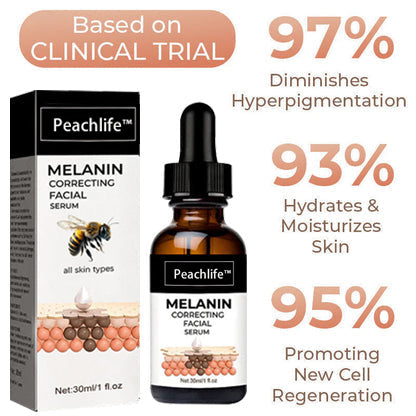 ✨Fast Dark Spot Remover-Peachlife™  Melanin Correcting Facial Serum(🔥Last Day Promotion 60% OFF)